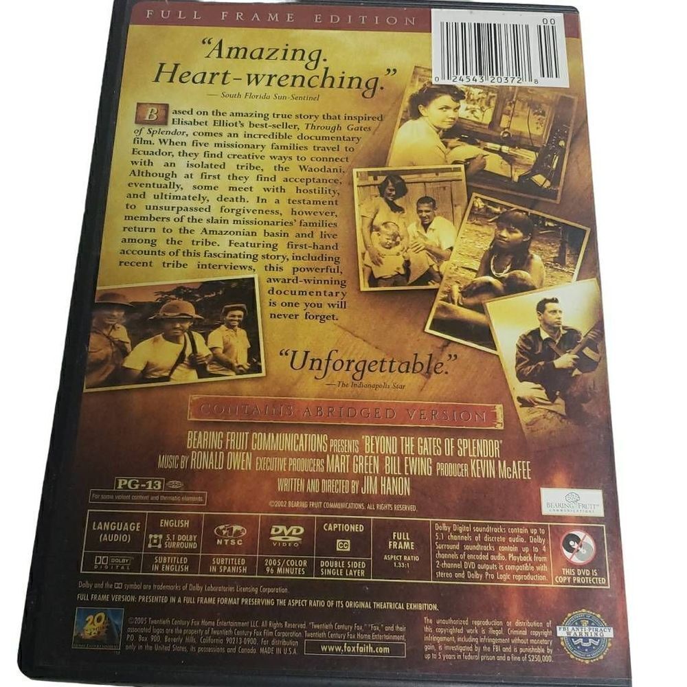 Beyond the Gate of Splendor DVD - Picture 2 of 5